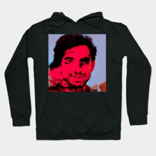 EASY GOING Glitch Art Portrait Hoodie